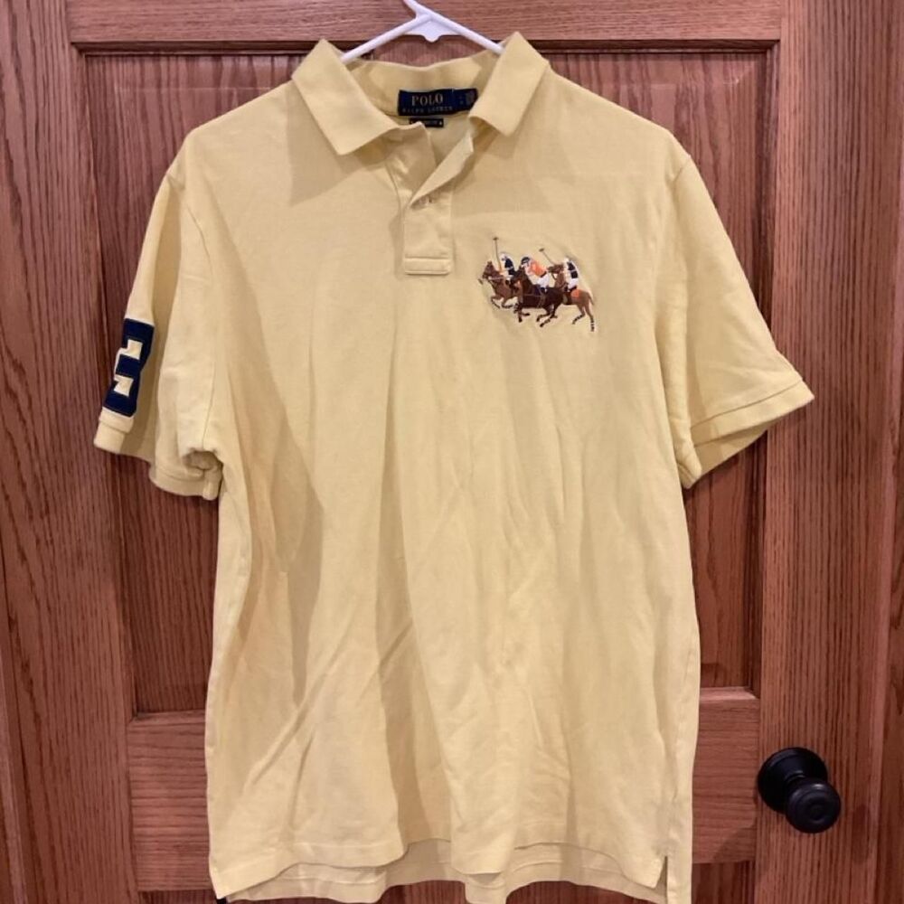 Polo-ralph-lauren Men's Yellow Polo-shirts